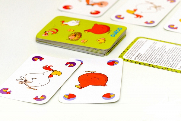 Детская настольная карточная игра Чик-чирик  